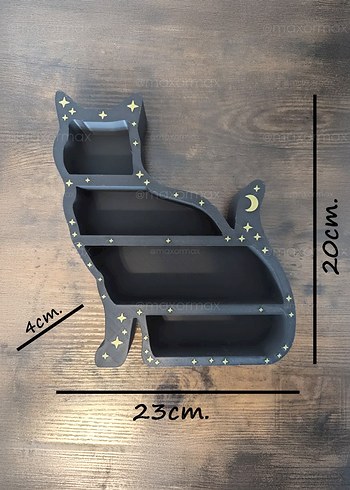 Kedi Şeklinde Raf - Görsel 7