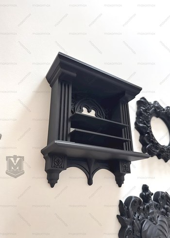 Gotik Duvar Rafı - Cathedral Pencere - Görsel 2