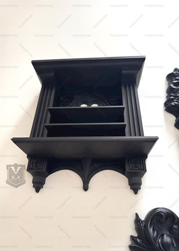 Gotik Duvar Rafı - Cathedral Pencere - Görsel 4