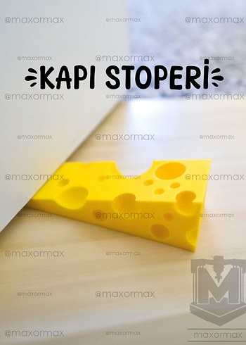 Delikli Peynir Şeklinde Kapı Stoperi
