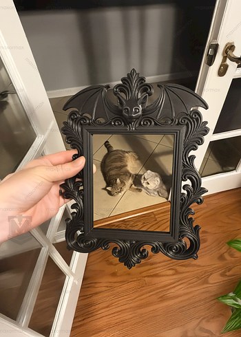 Beden Gotik Yarasa Figürlü Çerçeve