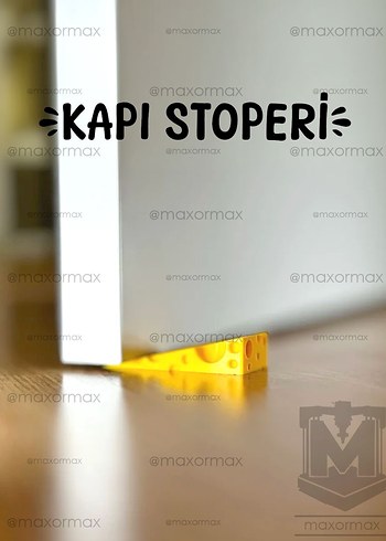 Delikli Peynir Şeklinde Kapı Stoperi - Görsel 5