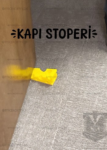 Delikli Peynir Şeklinde Kapı Stoperi - Görsel 3