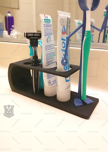 Beden Banyo Organizeri - Diş Fırça Standı