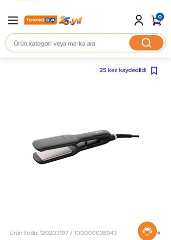 Philips Philips Siyah Saç Düzleştirici