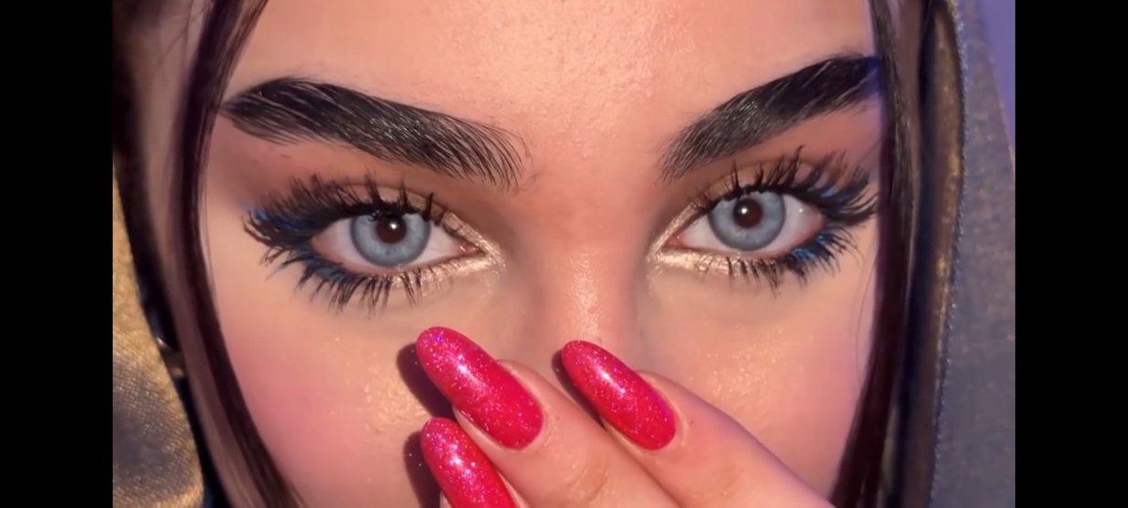 Hera mavi lens lensamor - Görsel 5