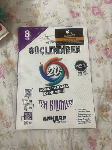 Ankara yayıncılık fen bilimleri deneme kitabı