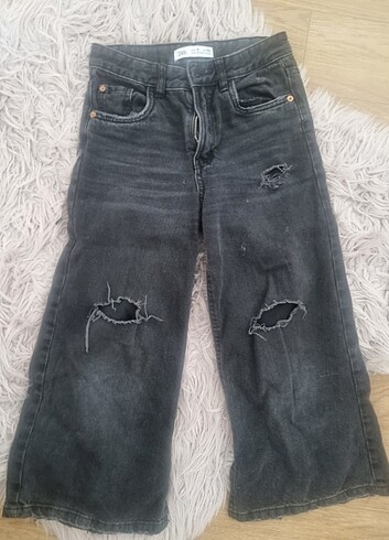 10 Yaş Beden Zara füme jean