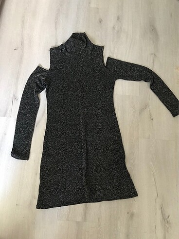 Pırıltılı mini elbise