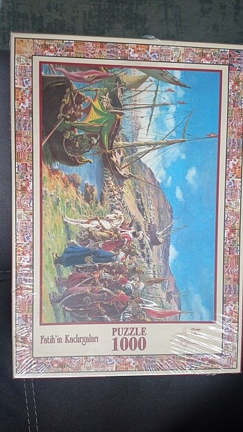 Fatih'in kadırgaları puzzle 1000