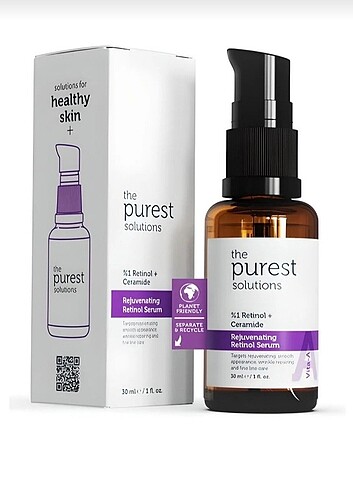 The purest solutions retinol serum