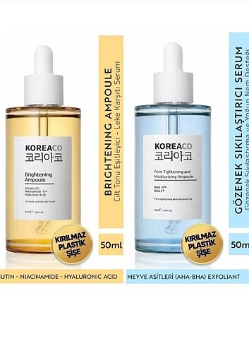 Koreaco üçlü serum