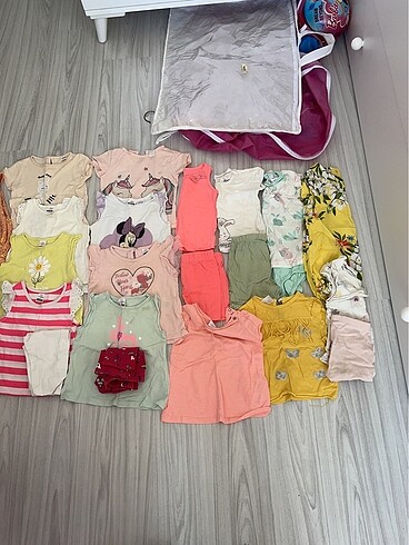 LC Waikiki Bebek yazlık alt üst takım 9-12 ay
