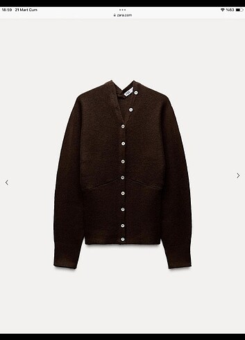 Zara v yaka hırka
