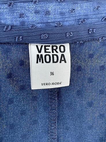36 Beden lacivert Renk Vero Moda Mini Etek %70 İndirimli.