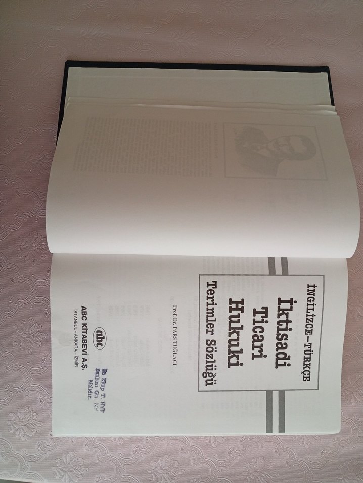 İNGİLİZCE TÜRKÇE İKTİSADİ TİCARİ HUKUKİ SÖZLÜK - Görsel 4