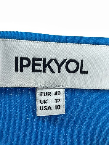 40 Beden mavi Renk ipekyol Kısa Elbise %70 İndirimli.