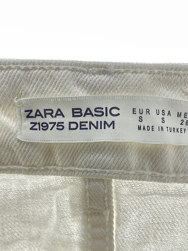 s Beden beyaz Renk Zara Mini Etek %70 İndirimli.