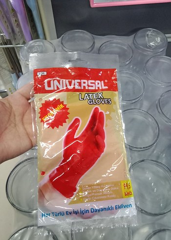 Kırmızı Universal Latex Eldiven