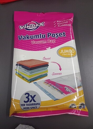 Beden Vakumlu poşet