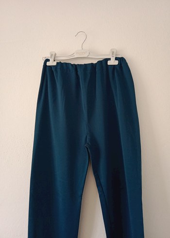 xxl Beden mavi Renk Kadın Koyu Mavi Midi Denim Pantolon