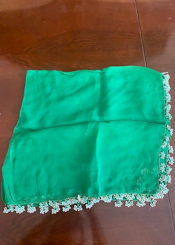 Dantel Detaylı Çok Renkli Bohem Kadın Fuları - Görsel 6