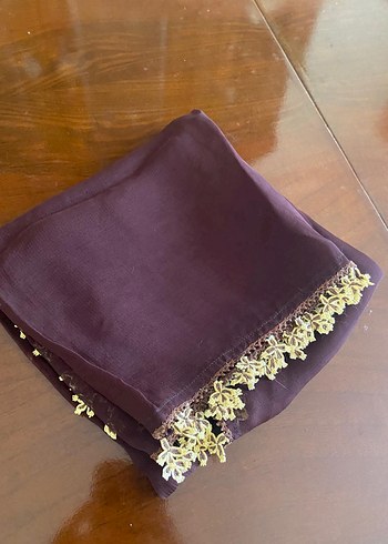 Dantel Detaylı Çok Renkli Bohem Kadın Fuları - Görsel 3