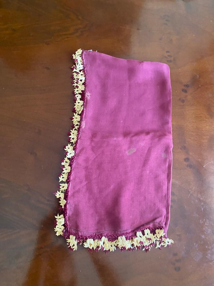 Dantel Detaylı Çok Renkli Bohem Kadın Fuları - Görsel 4