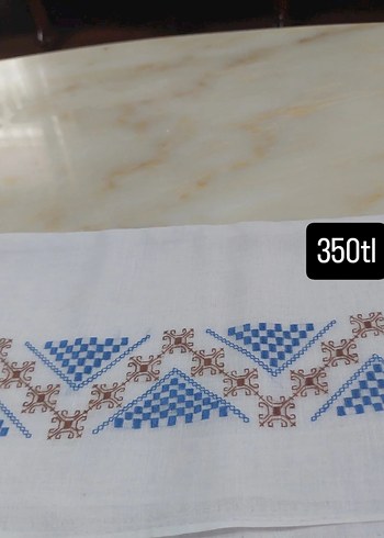 Nakışlı Pembe Erkek Mendili - Görsel 12