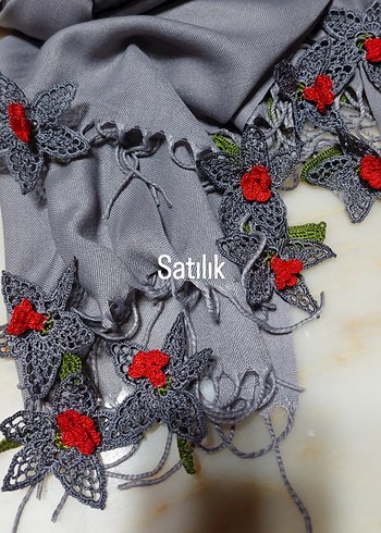 motifli Renkli Bohem Kadın şal'i - Görsel 4