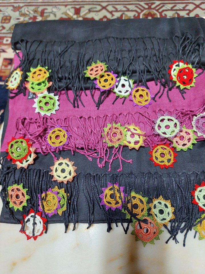 pasmina şal - Görsel 4