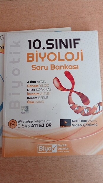 Biyoloji test kitabı