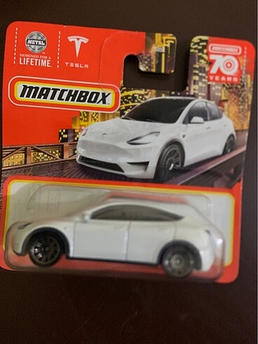 Tesla model Y matchbox