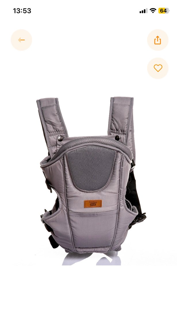 Ergonomik Bebek Kanguru - Flory Plus - Görsel 2