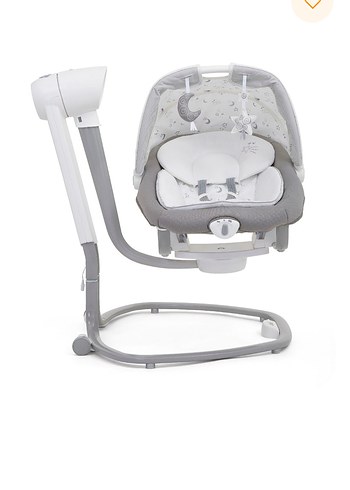 Joie Gri Bebek Mama Sandalyesi ve Salıncak - Görsel 2