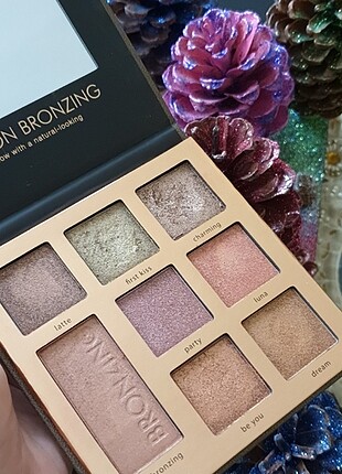 City Clolor Fusion Bronzing Far Paleti