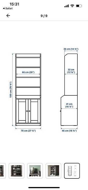 Beden Renk Ikea dolap