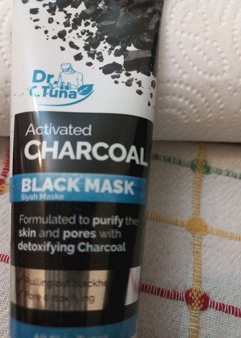 Dr. C. Tuna Aktif Karbon Siyah Maske 80ml - Görsel 4