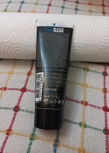 Dr. C. Tuna Aktif Karbon Siyah Maske 80ml - Görsel 2