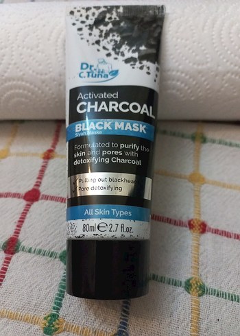 Dr. C. Tuna Aktif Karbon Siyah Maske 80ml - Görsel 5