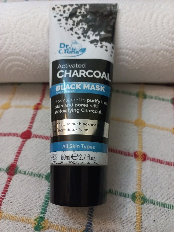 Dr. C. Tuna Aktif Karbon Siyah Maske 80ml - Görsel 5