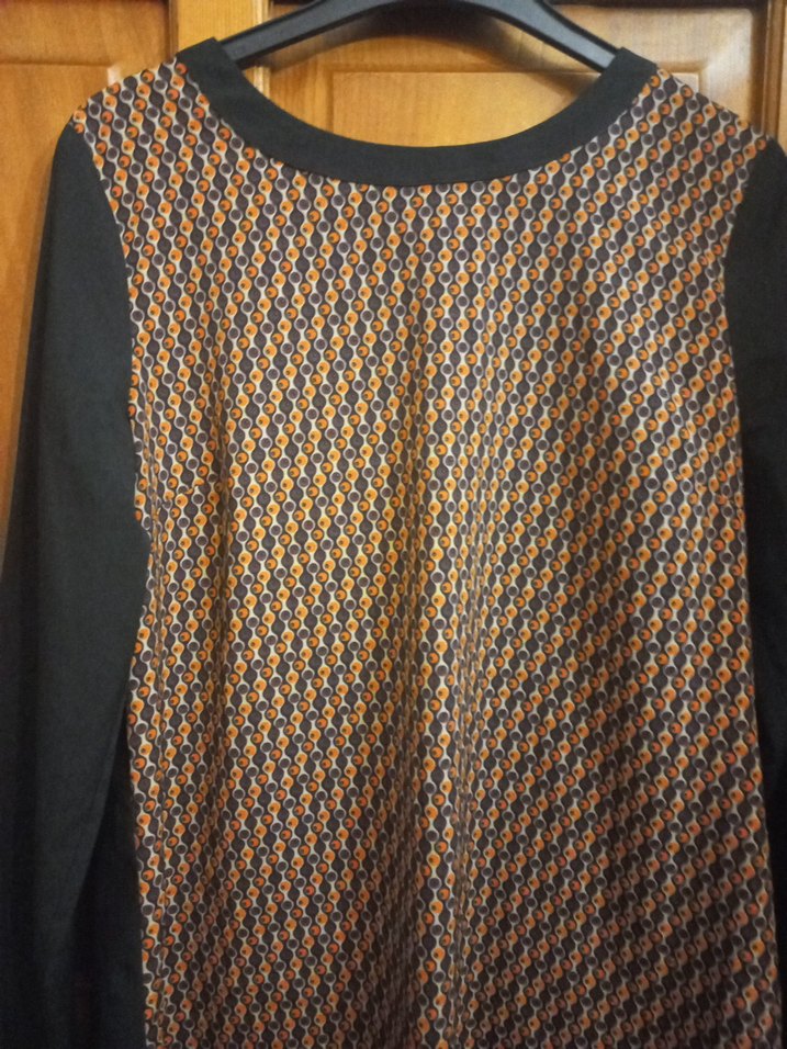 Örme Kadın Bluz, Uzun Kollu, Kahverengi - Görsel 3