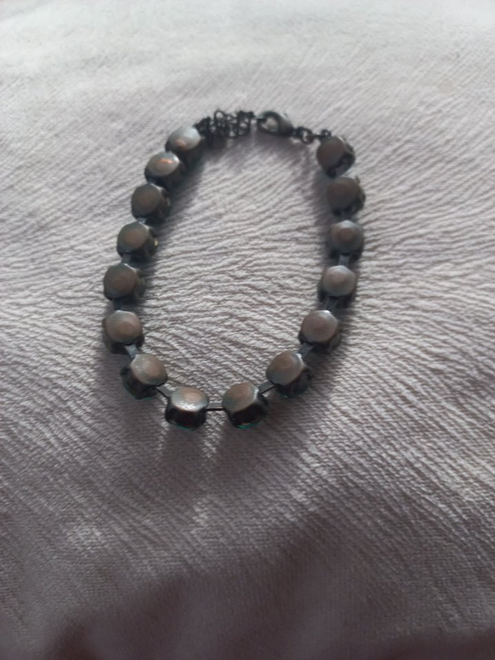 Turkuaz Payetli Yılan Desenli Kadın Bileklik - Görsel 3