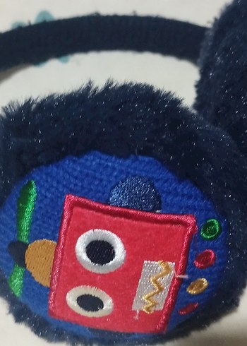 Renkli Peluş Kulaklık - Görsel 2