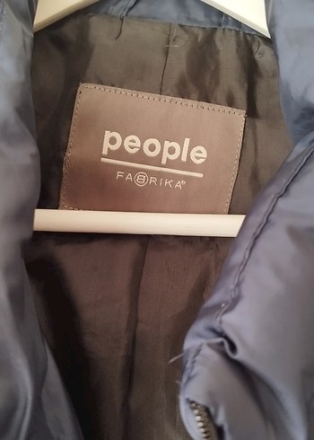 Erkek Midi Mont - lacivert - Görsel 3