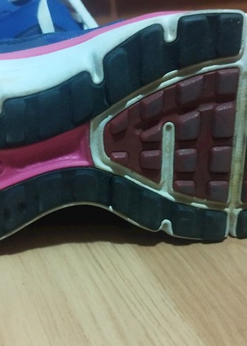 Renkli Bağcıklı Kadın Spor Ayakkabı - Görsel 4