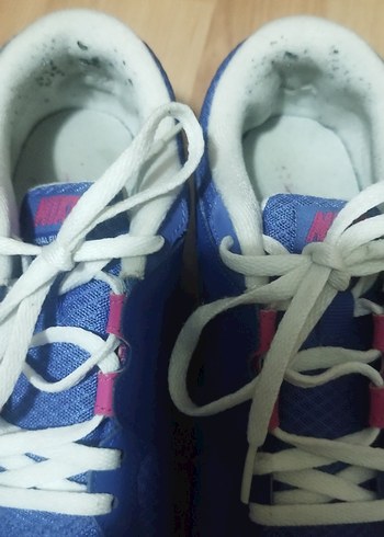 Renkli Bağcıklı Kadın Spor Ayakkabı - Görsel 2