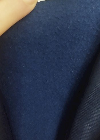 Mavi Fermuarlı  Spor Ceket - Görsel 2