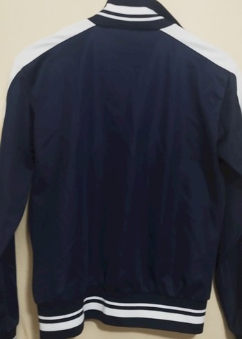 Mavi Fermuarlı  Spor Ceket - Görsel 3