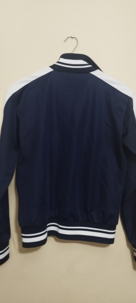 Mavi Fermuarlı  Spor Ceket - Görsel 3